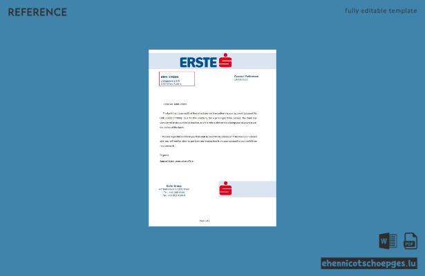 Österreich Erste Schließungsreferenzmuster Vorschau